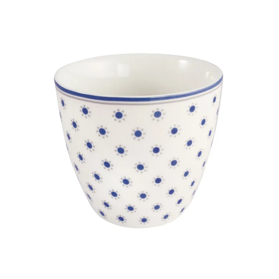 GreenGate Latte Cup Becher Harriet white Online