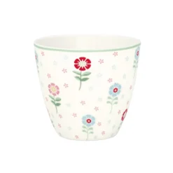 GreenGate Latte Cup Becher Noella white Outlet