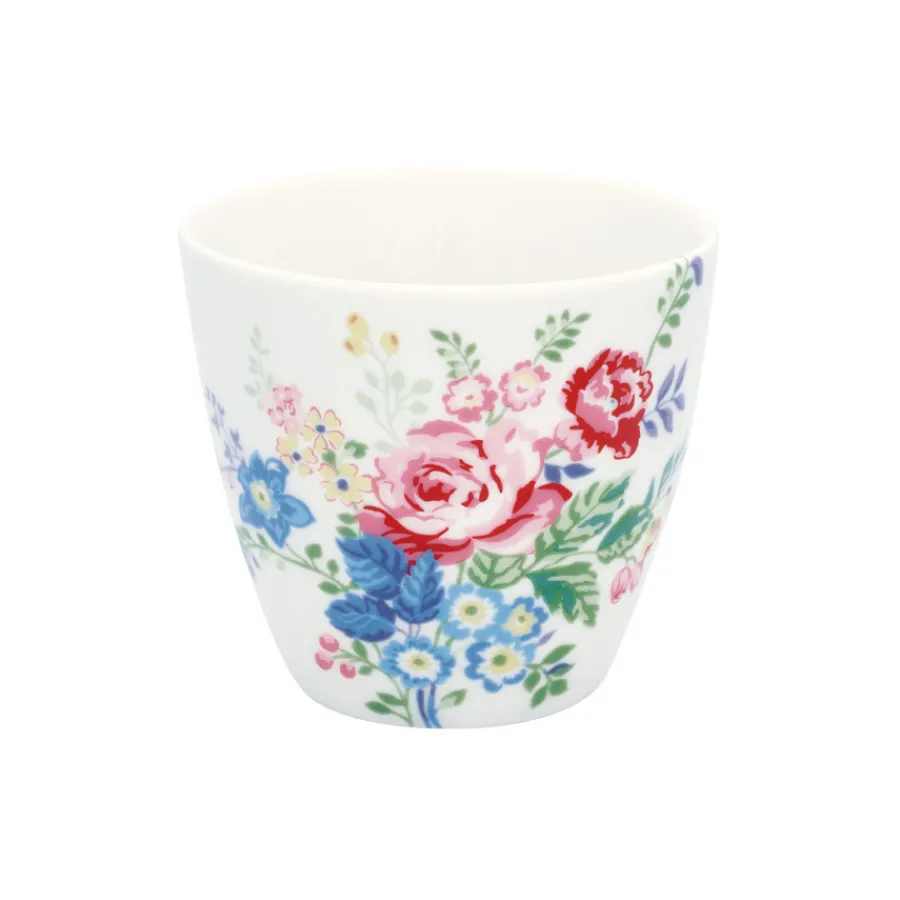 GreenGate Latte Cup Becher Elina white New