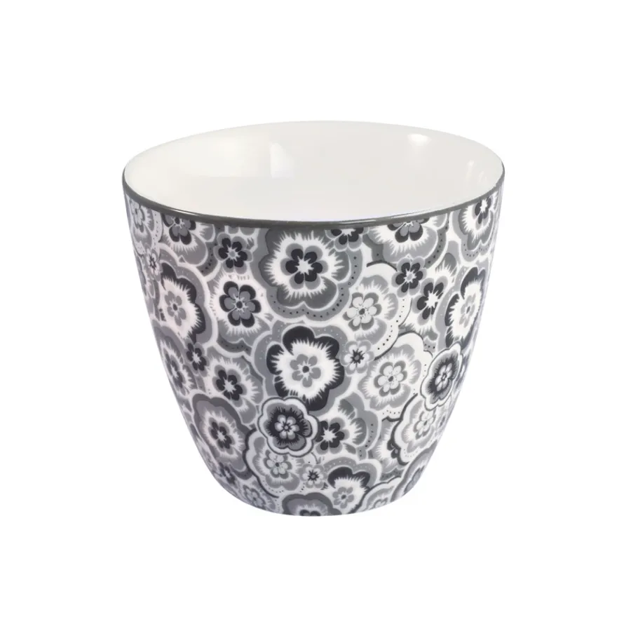 GreenGate Latte Cup Becher Selma grey New