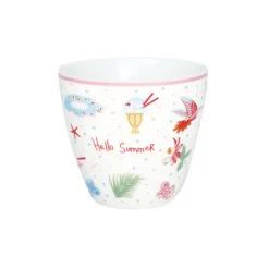 GreenGate Latte Cup Becher Lula white Hot