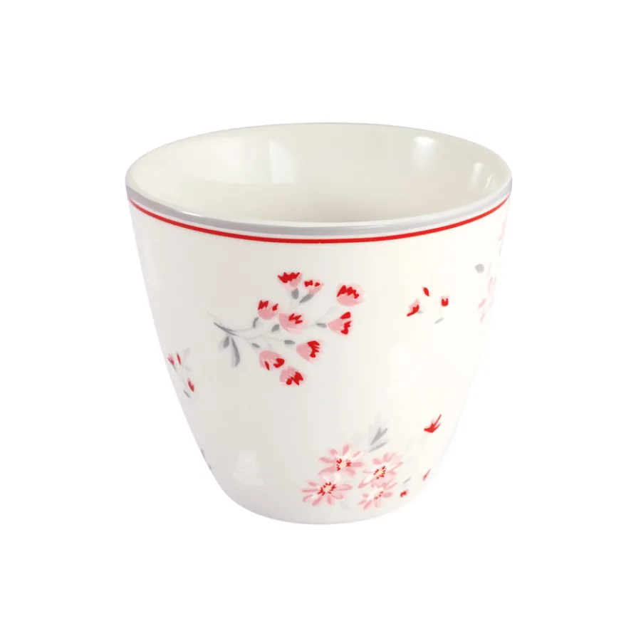 GreenGate Latte Cup Becher Emberly pale grey Online