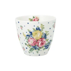 GreenGate Latte Cup Becher Laura white Hot