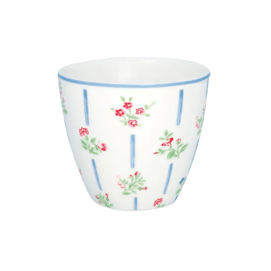 GreenGate Latte Cup Becher Hannah white Hot