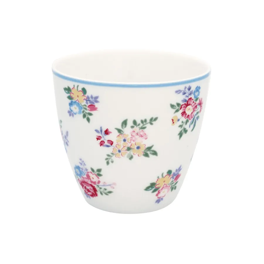 GreenGate Latte Cup Becher Elena petit white Best