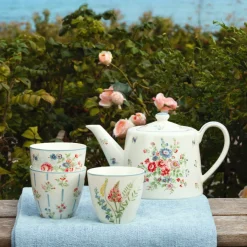 GreenGate Latte Cup Becher Hannah white Hot
