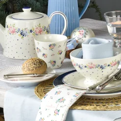 GreenGate Latte Cup Becher Laura white Hot