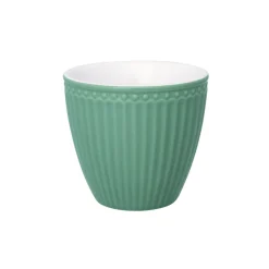 GreenGate Latte Cup Becher Alice Dusty Green Discount