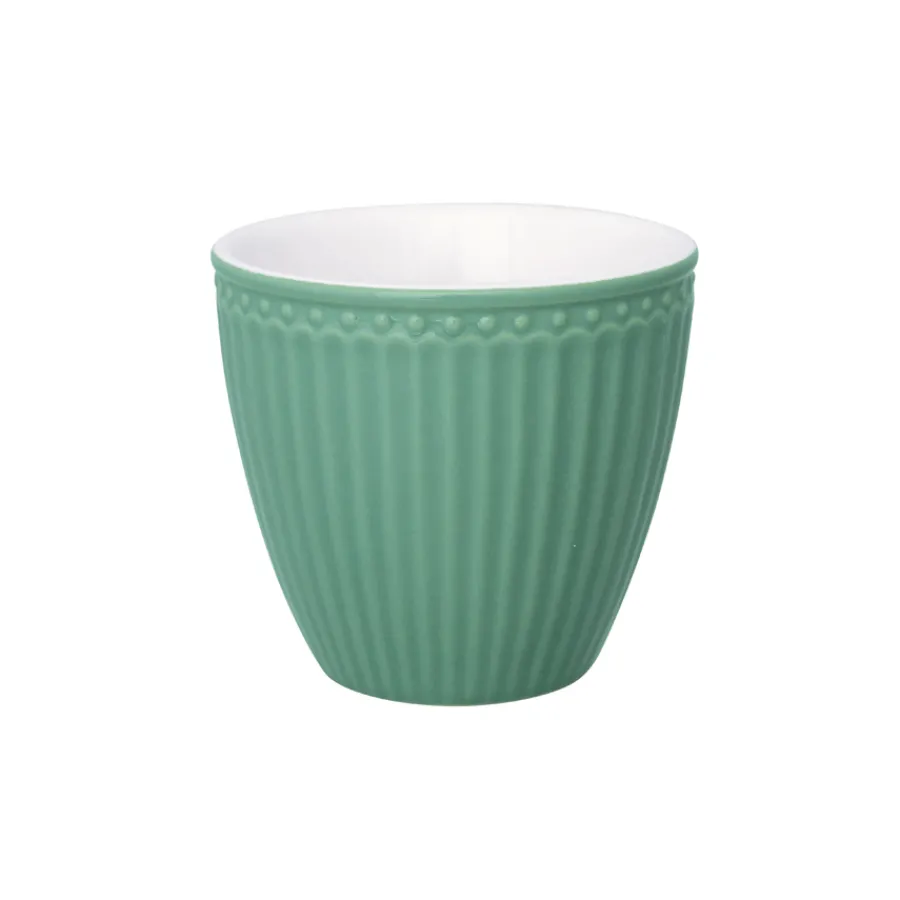 GreenGate Latte Cup Becher Alice Dusty Green Discount