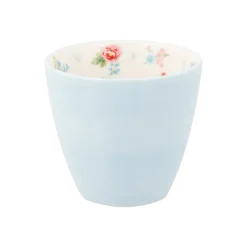GreenGate Latte Cup Becher Pale Blue Alma Petit Inside Best