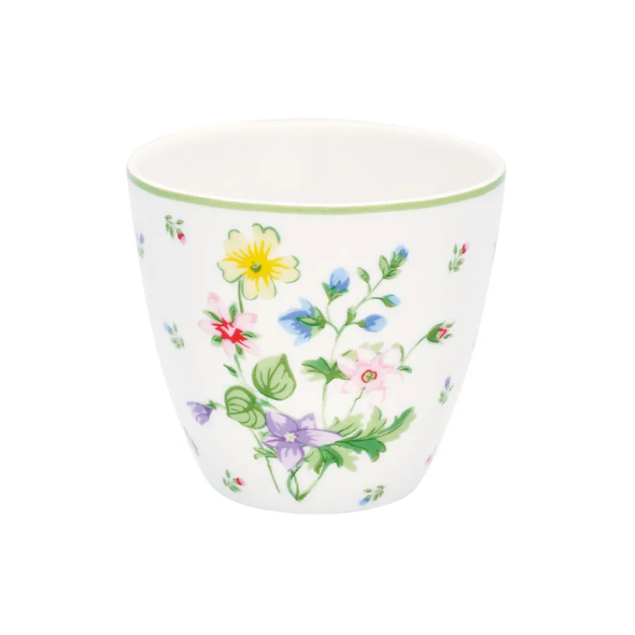 GreenGate Latte Cup Becher Fiola white Clearance