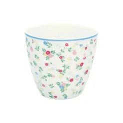 GreenGate Latte Cup Becher Leona white Clearance