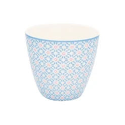 GreenGate Latte Cup Becher Suzette pale blue New