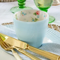 GreenGate Latte Cup Becher Pale Blue Alma Petit Inside Best