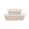 GreenGate Ofenform Alice creamy fudge eckig small 2er-Set Hot