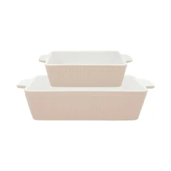 GreenGate Ofenform Alice creamy fudge eckig small 2er-Set Hot