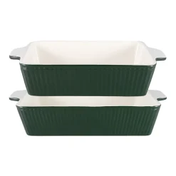GreenGate Ofenform Alice pinewood green rechteckig 2er-Set Clearance