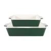 GreenGate Ofenform Alice pinewood green rechteckig Small 2er-Set Clearance