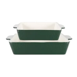 GreenGate Ofenform Alice pinewood green rechteckig Small 2er-Set Clearance