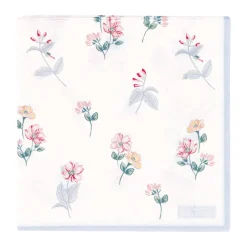 GreenGate Papierserviette Portia white large 20 Stk. Clearance