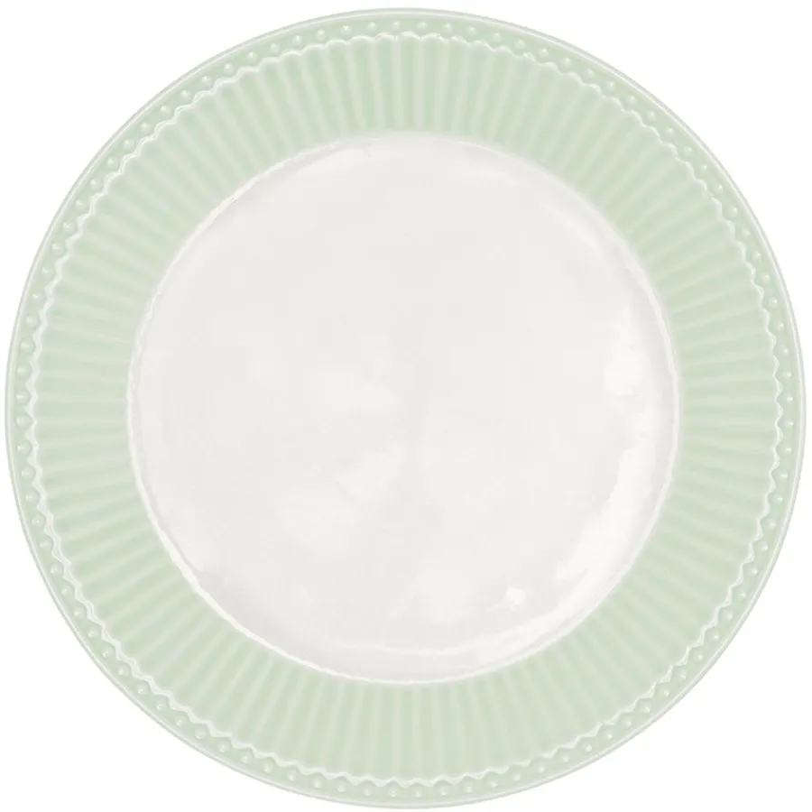 GreenGate Porzellan Teller Alice Pale Green 23 cm Hot