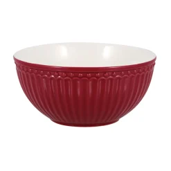 GreenGate Schüssel Alice claret red New