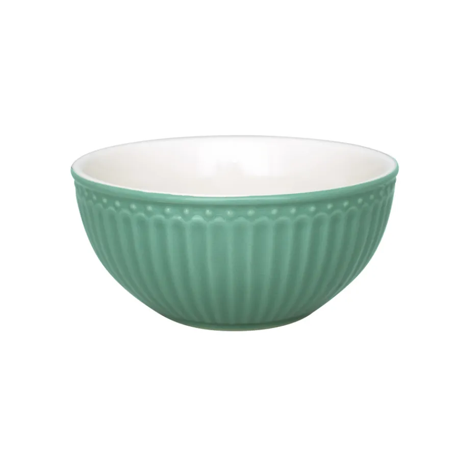 GreenGate Schüssel Alice Dusty Green New
