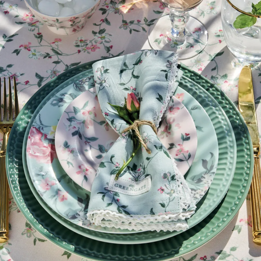 GreenGate Schüssel Alice Dusty Green New
