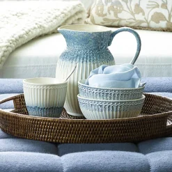 GreenGate Schüssel Alice ripple blue 14 cm Best