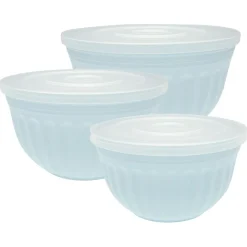 GreenGate Schüssel mit Deckel Alice Pale Blue 3er-Set New