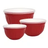 GreenGate Schüssel mit Deckel Alice Red 3er-Set Fashion