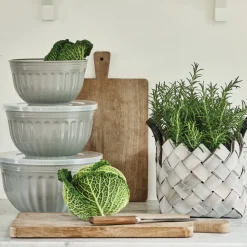 GreenGate Schüssel mit Deckel Alice Grey 3er-Set Discount