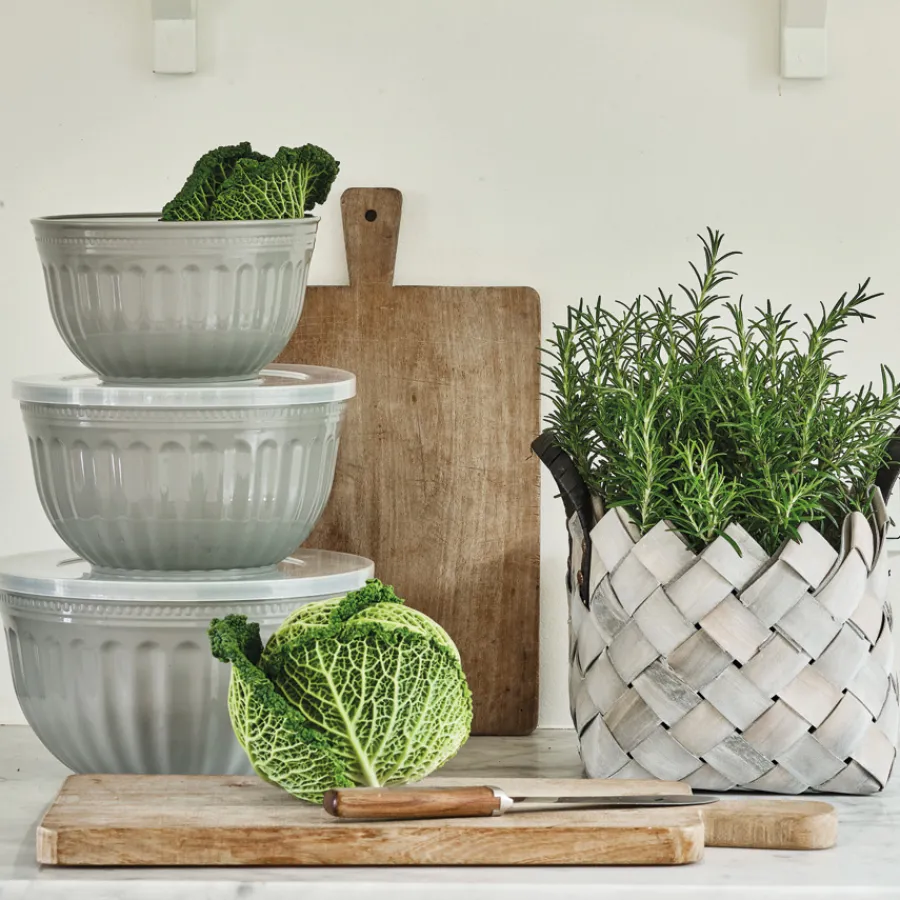 GreenGate Schüssel mit Deckel Alice Red 3er-Set Fashion