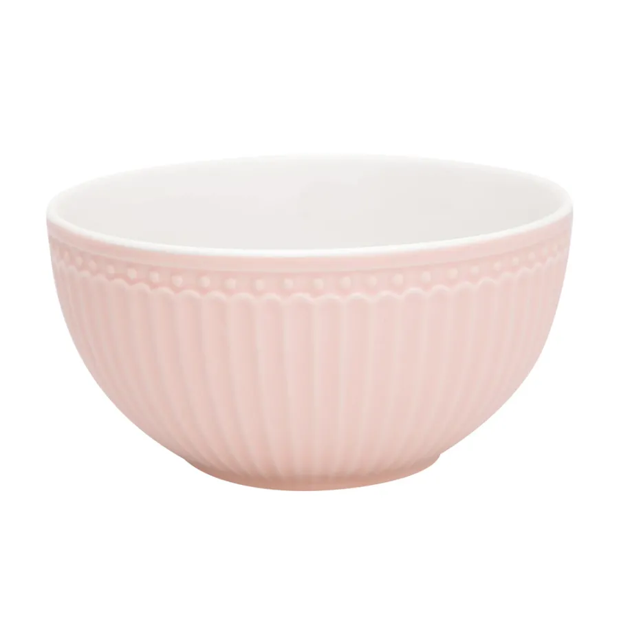 GreenGate Servierschüssel Alice Pale Pink medium Hot