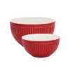 GreenGate Servierschüssel Alice Red 2er-Set Outlet