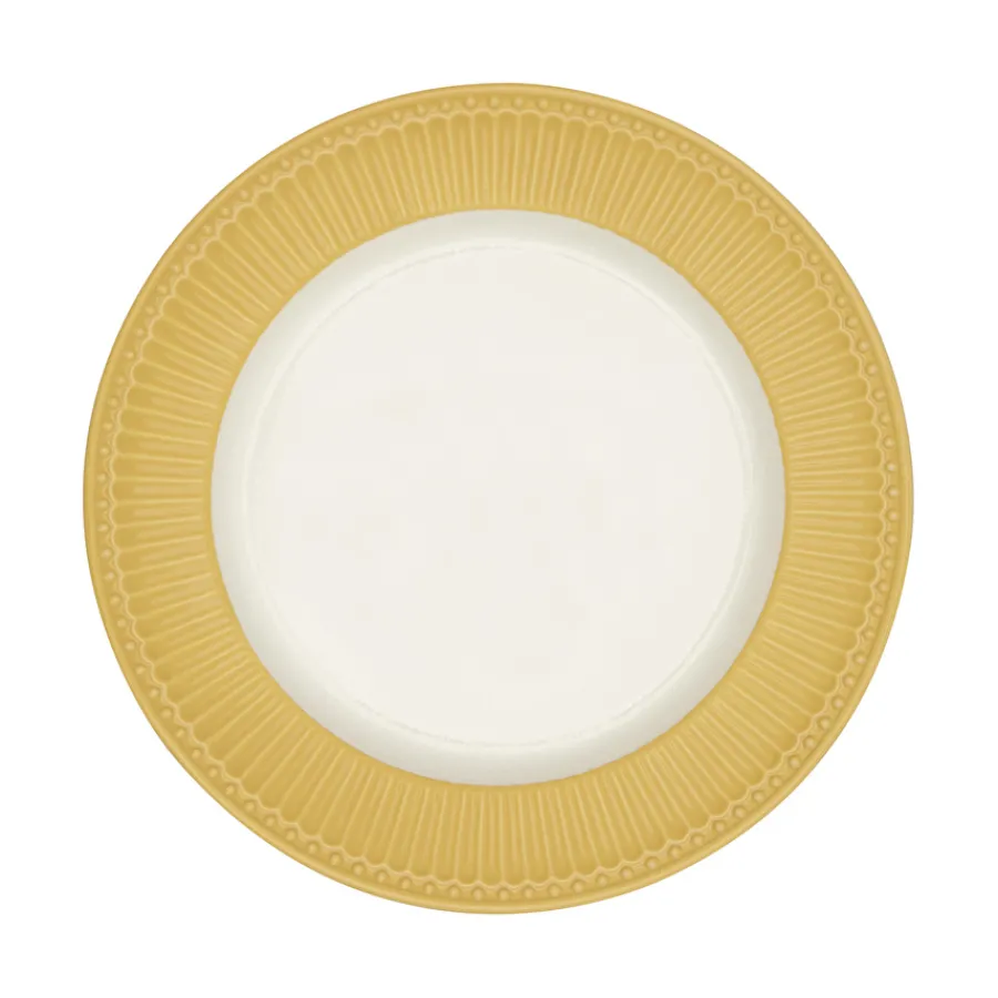 GreenGate Speiseteller Alice Honey Mustard 26,5 cm Outlet