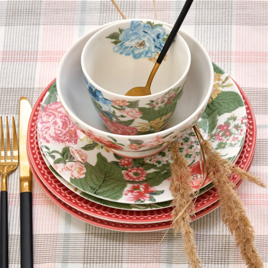 GreenGate Speiseteller Alice Coral Hot
