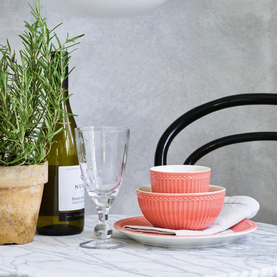 GreenGate Speiseteller Alice Coral Hot