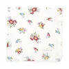 GreenGate Stoffserviette mit Spitze Elena petit white Hot