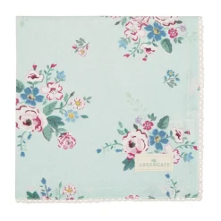 GreenGate Stoffserviette mit Spitze Inge-Marie mint Discount