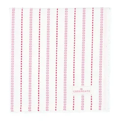 GreenGate Stoffserviette mit Spitze Leonine pale pink Online