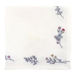 GreenGate Stoffserviette Venissa white bestickt Hot