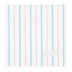 GreenGate Stoffserviette mit Spitze Leonine pale blue Hot