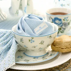 GreenGate Stoffserviette mit Spitze Christina white New