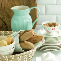 GreenGate Stoffserviette mit Spitze Rike white Clearance