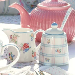GreenGate Stoffserviette mit Spitze Chamanna white Sale