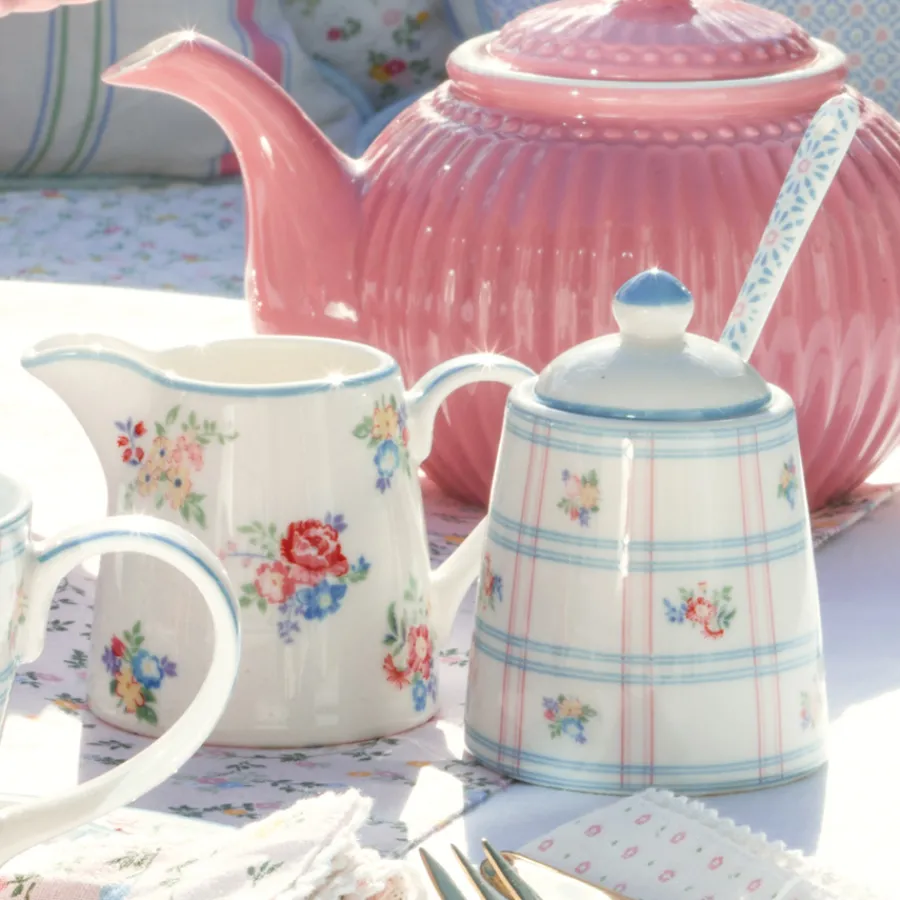 GreenGate Stoffserviette mit Spitze Chamanna white Sale