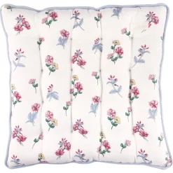 GreenGate Stuhlkissen Portia white large Outlet