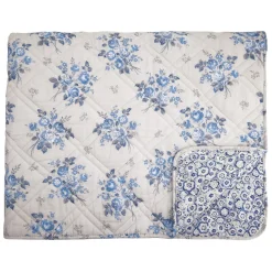 GreenGate Tagesdecke Quilt Harmony pale grey 140x220cm Clearance