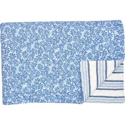 GreenGate Tagesdecke Quilt Linea blue 140x220cm Best